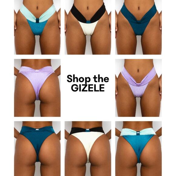 FAE Swim GIZELE Bikini Bottom - Medium - Cosmos - Recycled Sustainable ECONYL® - Picture 12 of 14